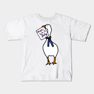 Happy 4th of July says Gaming Goose Kids T-Shirt